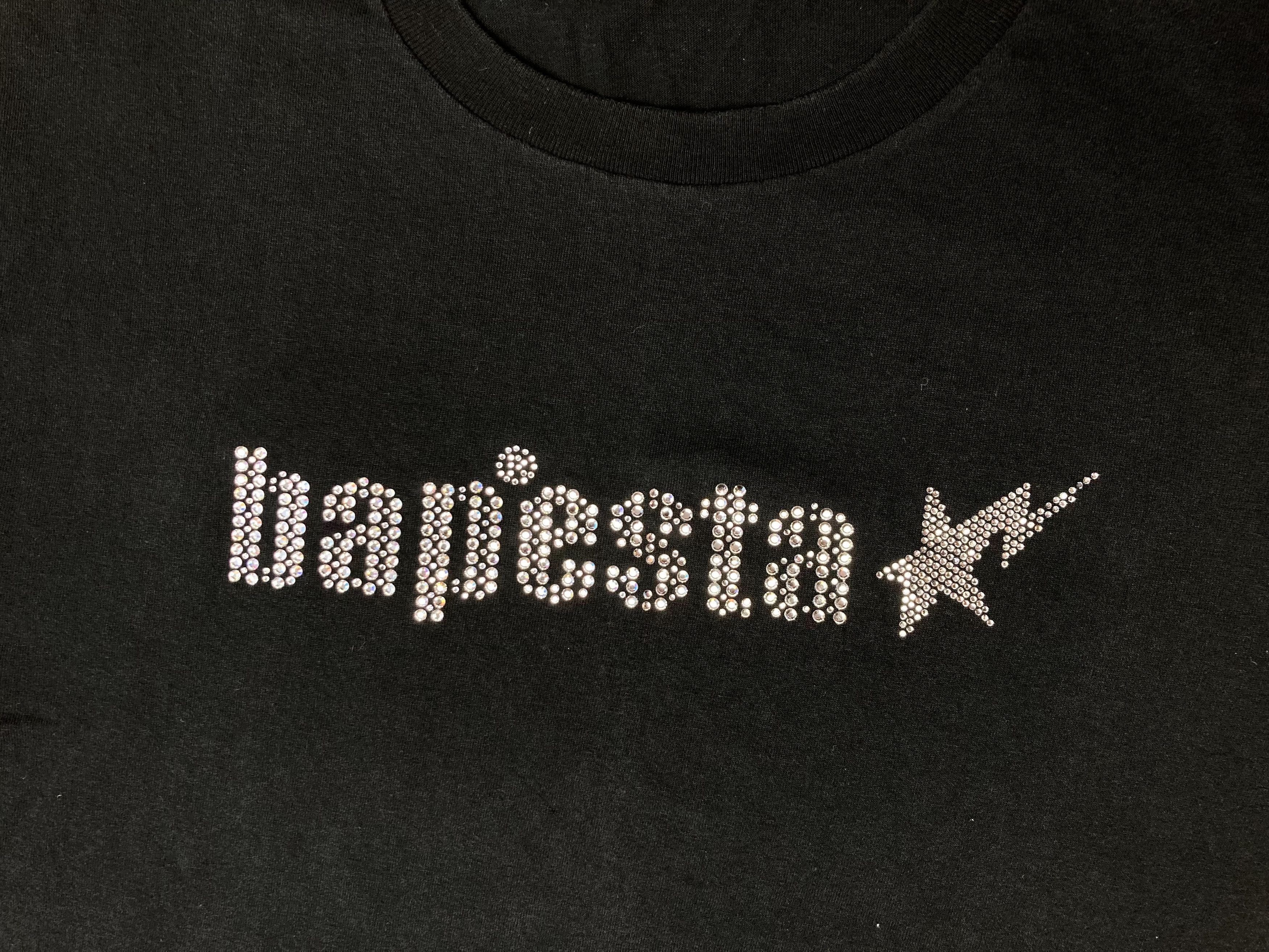Bape BAPE Swarovski Bapesta Black Short Sleeve Tee Size L Size US L / EU 52-54 / 3 - 2 Thumbnail