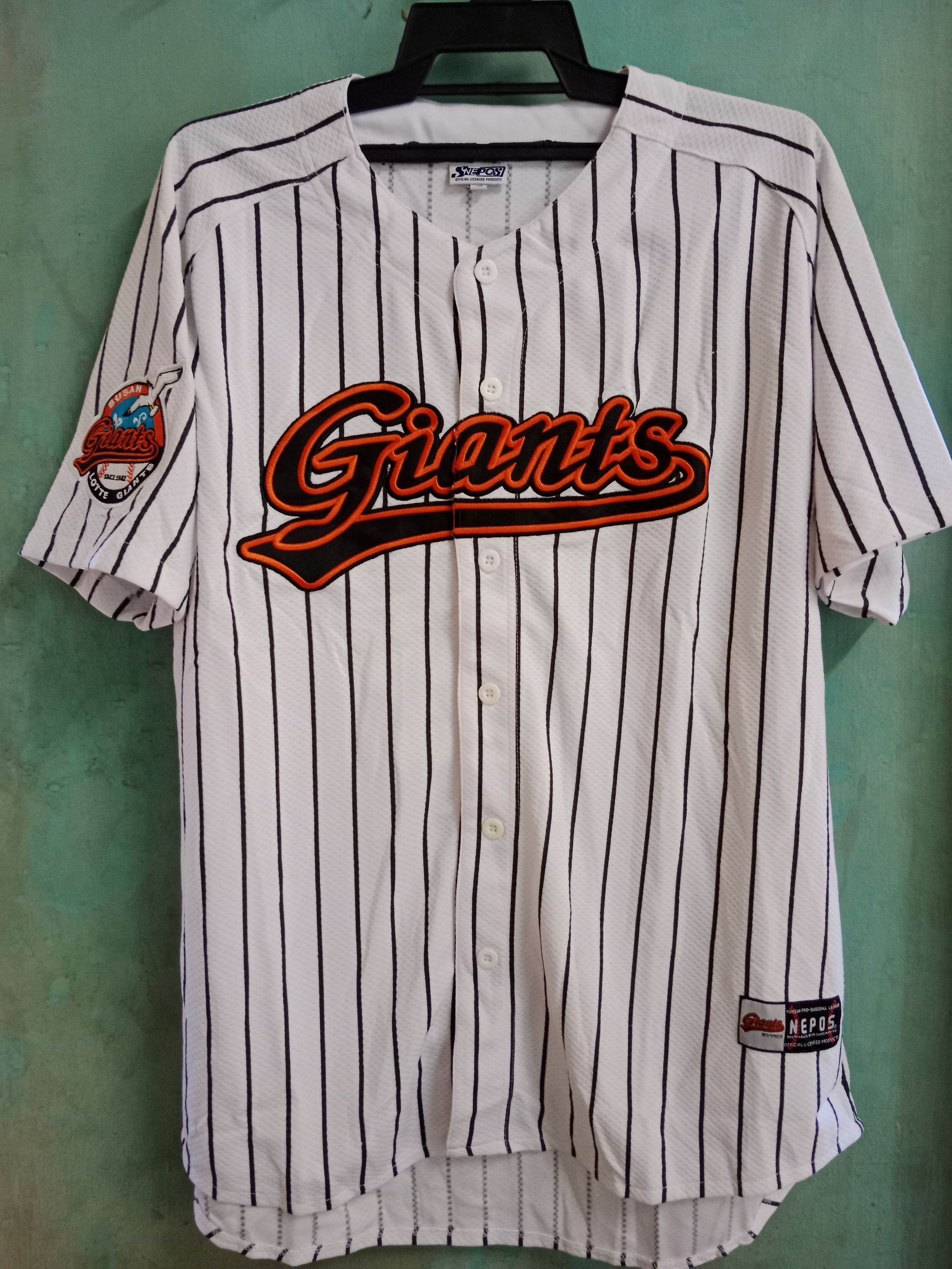 Lotte Giants KBO League 2023 Auchentic Baseball Jersey Home Away