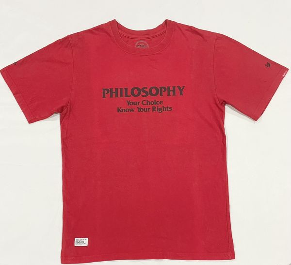 Wtaps Wtaps 201-205 Visual Uparmored Philosophy Tee | Grailed