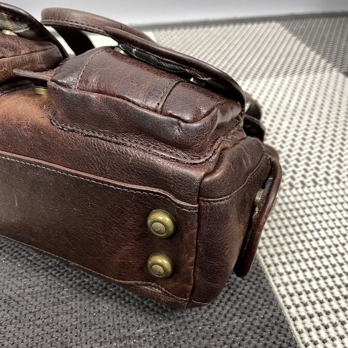 Barbour barbour leather bag hobo Size ONE SIZE - 9 Thumbnail