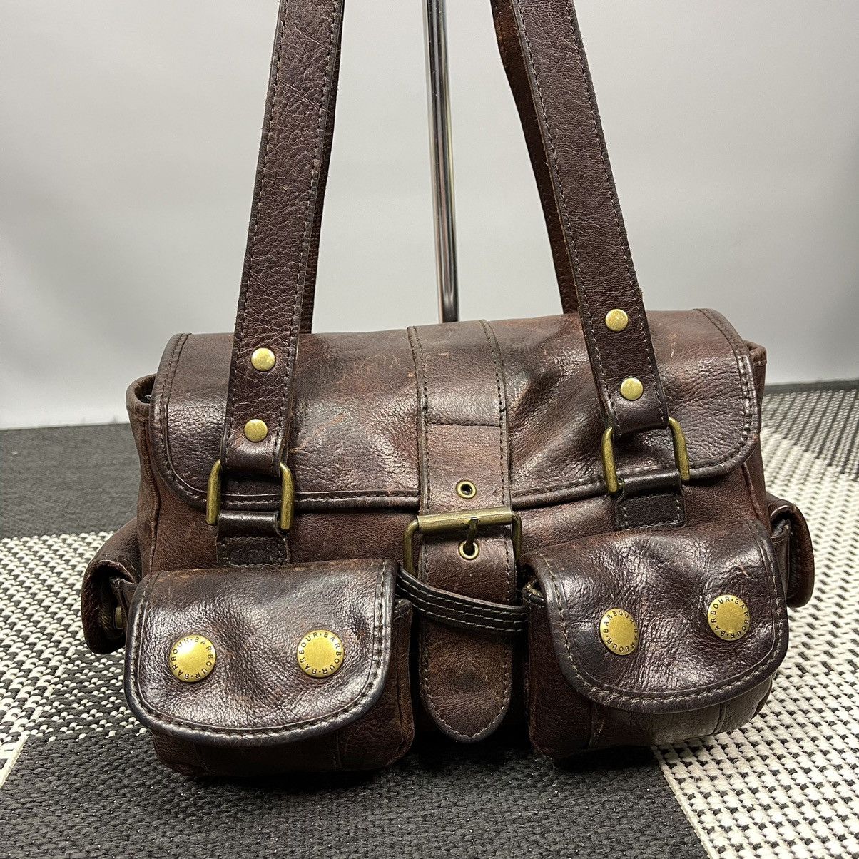 Barbour barbour leather bag hobo Size ONE SIZE - 1 Thumbnail