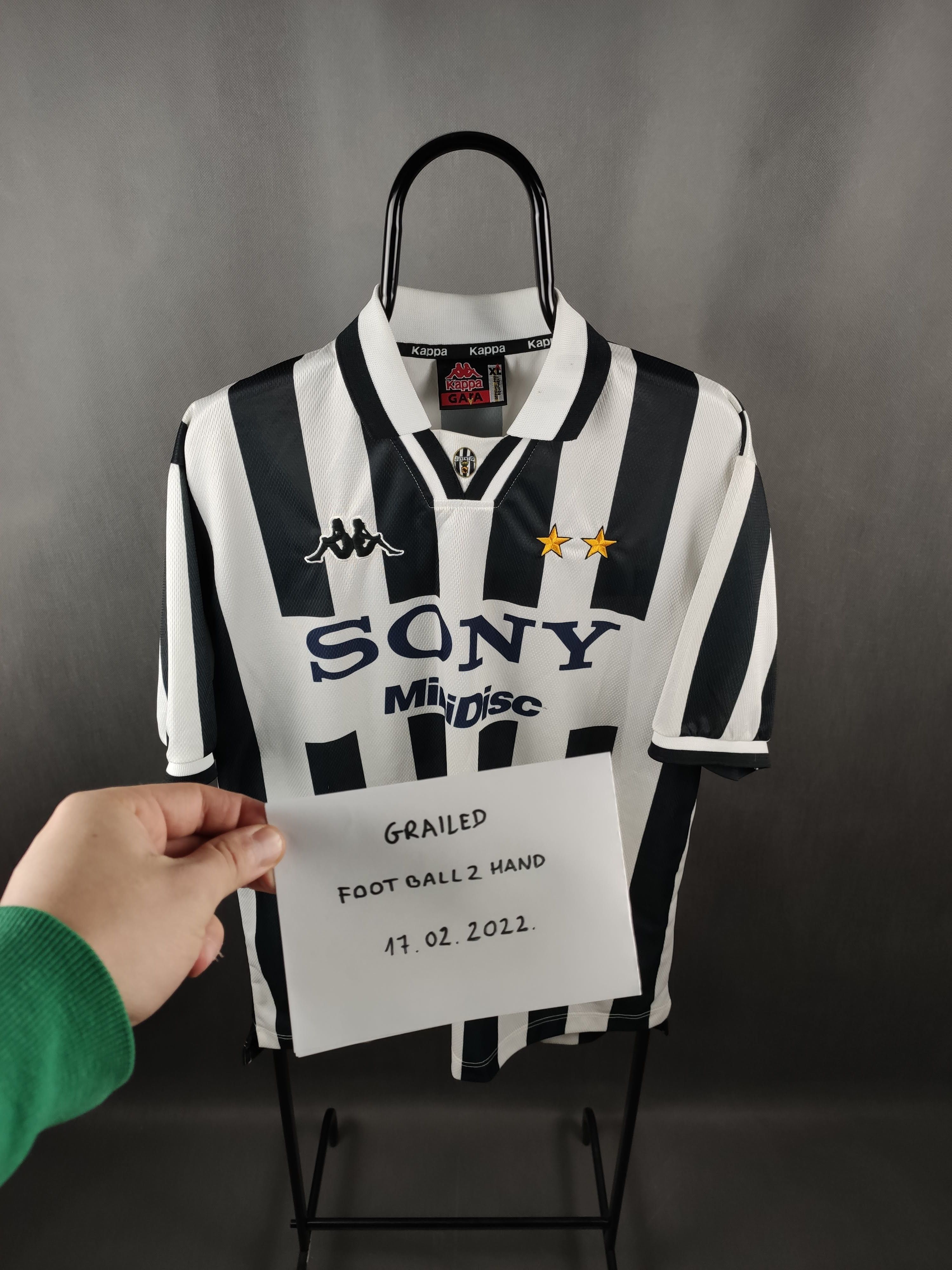 Kappa Juventus FC 1996/97 Home Sony Kappa Rare Football