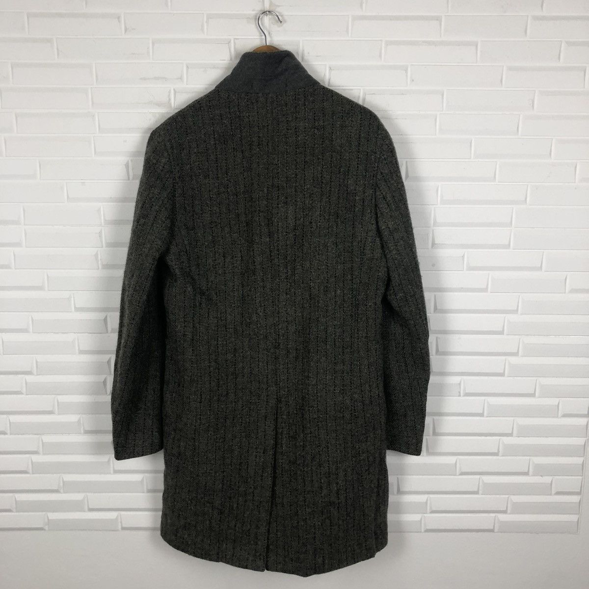 Designer × Harris Tweed × Vintage HARRIS TWEED JOHN SOE(SAMPLE) WOOL LONG JACKET Size US M / EU 48-50 / 2 - 5 Thumbnail