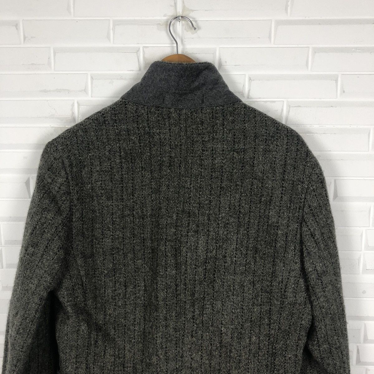 Designer × Harris Tweed × Vintage HARRIS TWEED JOHN SOE(SAMPLE) WOOL LONG JACKET Size US M / EU 48-50 / 2 - 6 Thumbnail