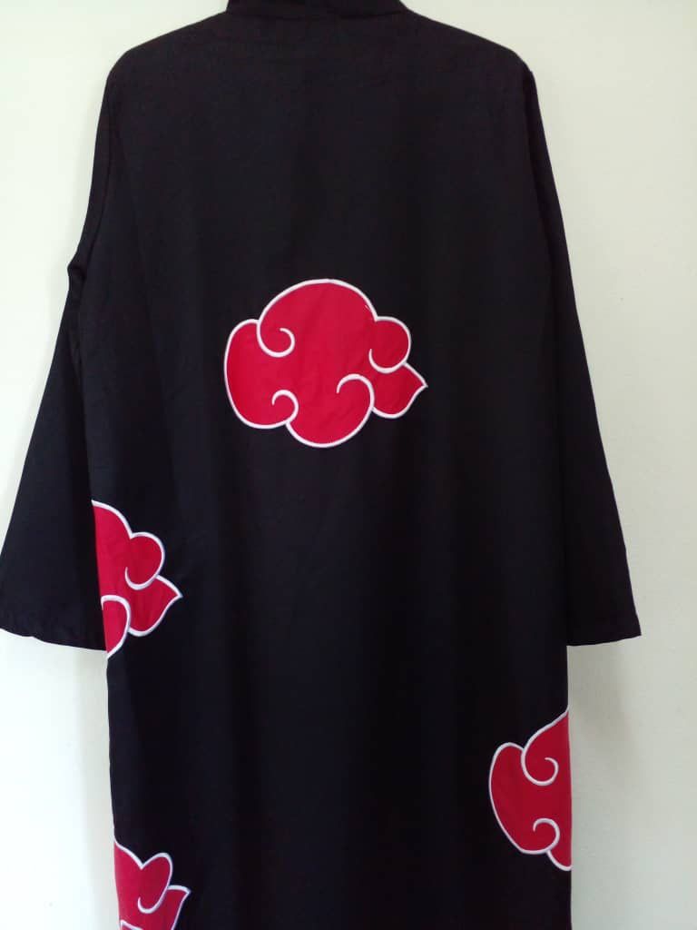 Anime Sasuke Costume Inpired Naruto Movie Long Jacket Size US M / EU 48-50 / 2 - 2 Thumbnail