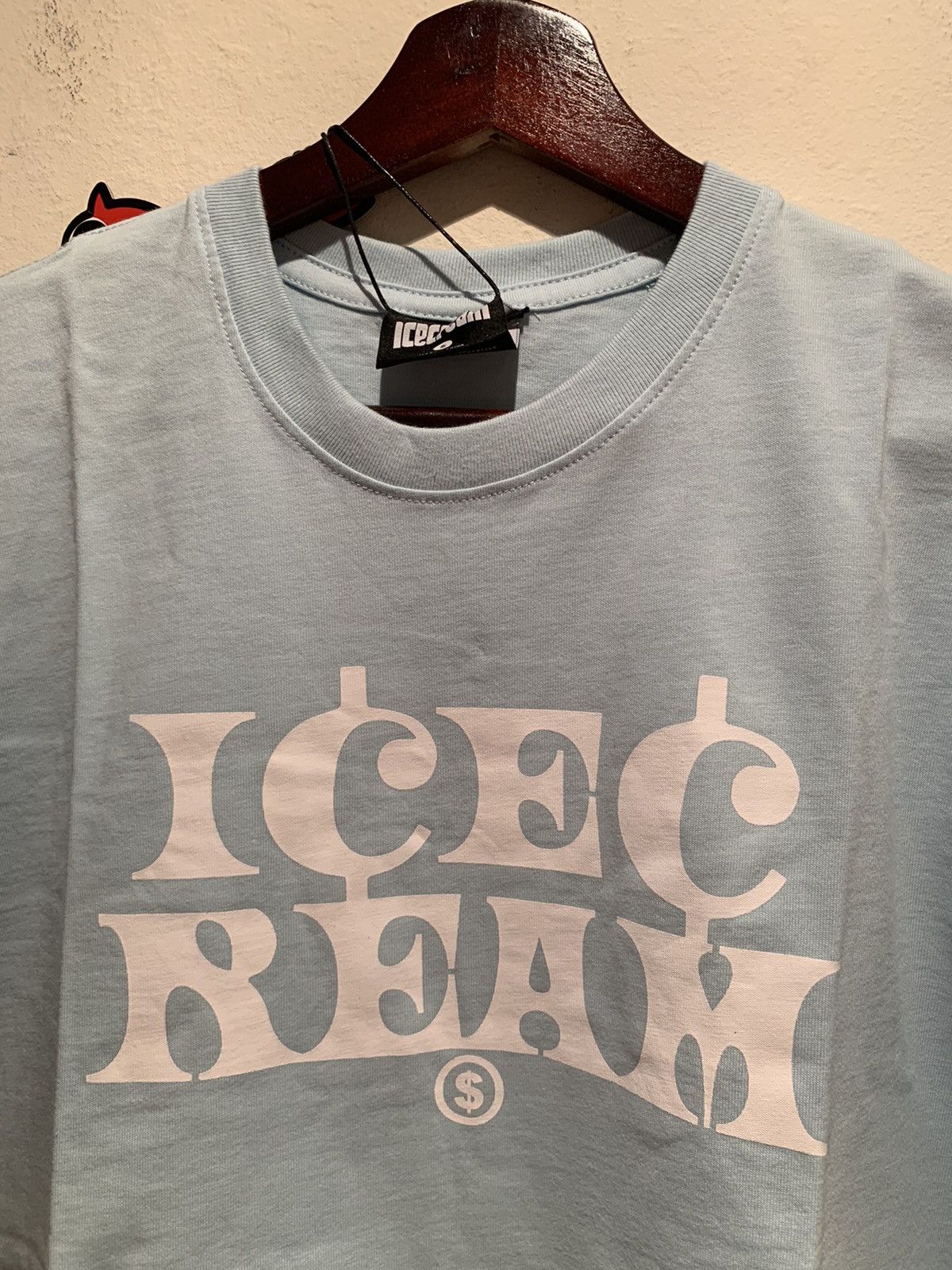Billionaire Boys Club × Icecream × Pharrell *RARE* New Ice Cream BBC Vintage Font Logo Shirt - Small Size US S / EU 44-46 / 1 - 2 Thumbnail