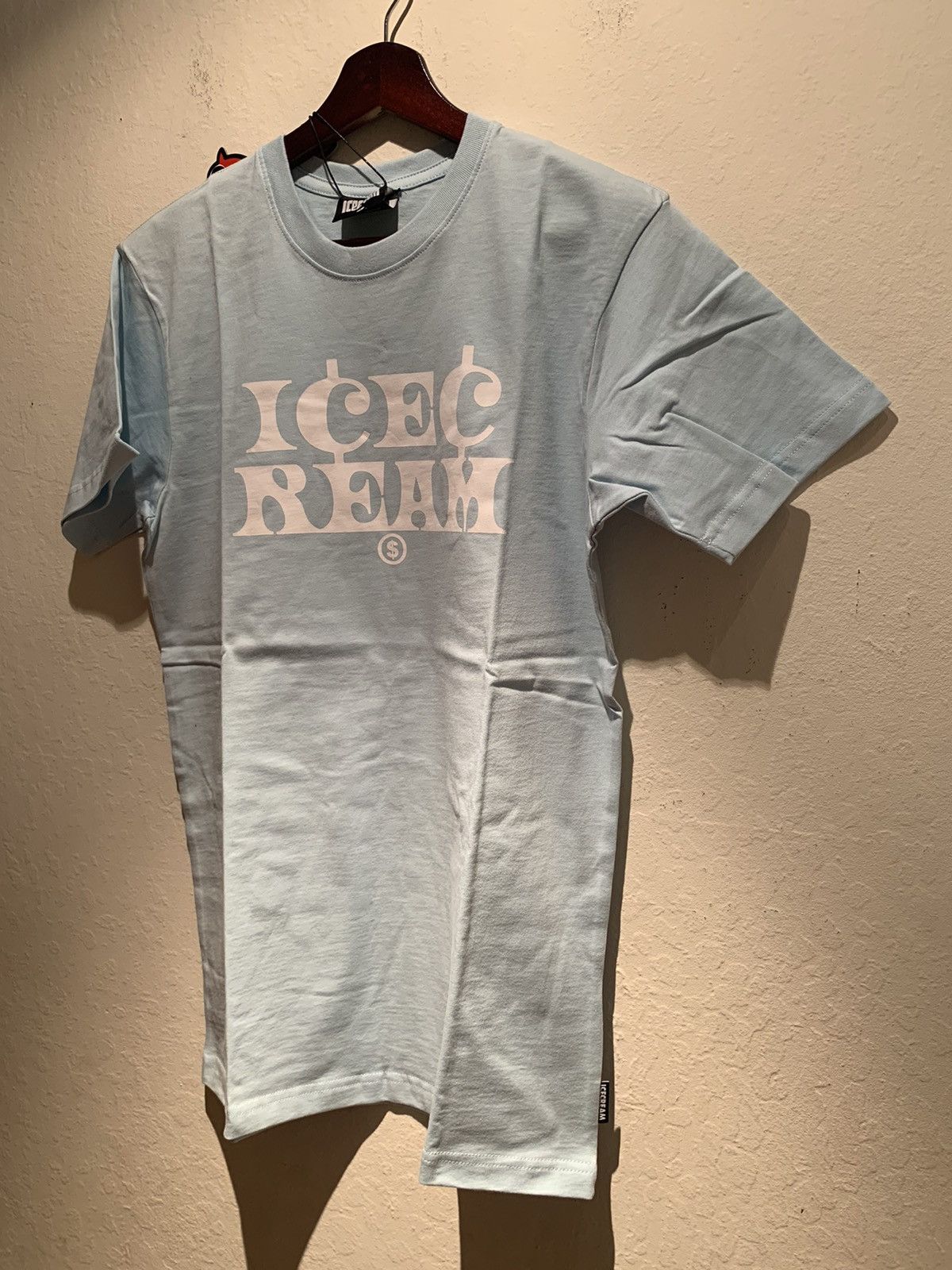 Billionaire Boys Club × Icecream × Pharrell *RARE* New Ice Cream BBC Vintage Font Logo Shirt - Small Size US S / EU 44-46 / 1 - 1 Thumbnail