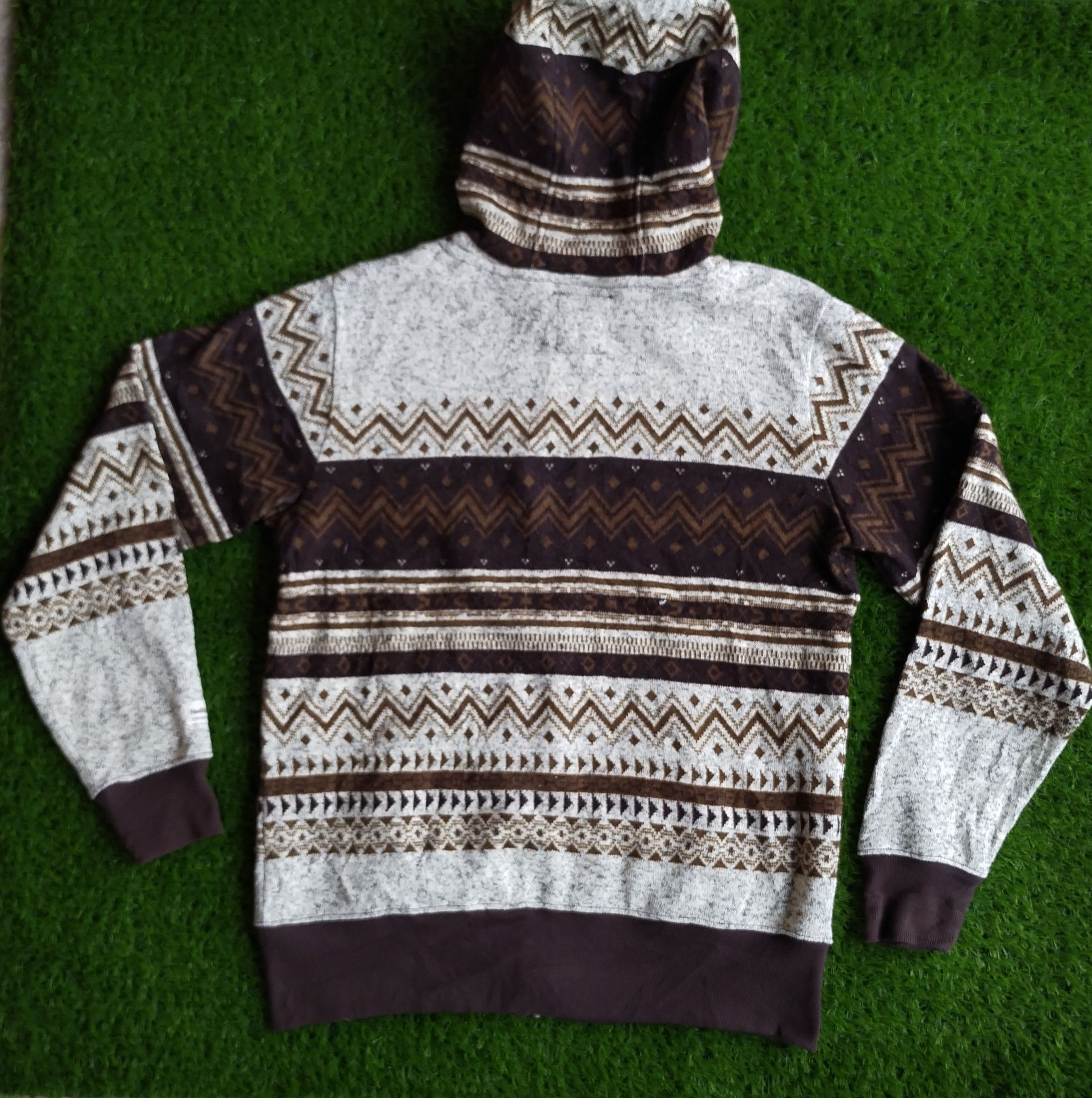 Coogi × Japanese Brand × Vintage Vintage Hoodie Healthknit Fleece Zipper Nice Design Size US L / EU 52-54 / 3 - 2 Thumbnail