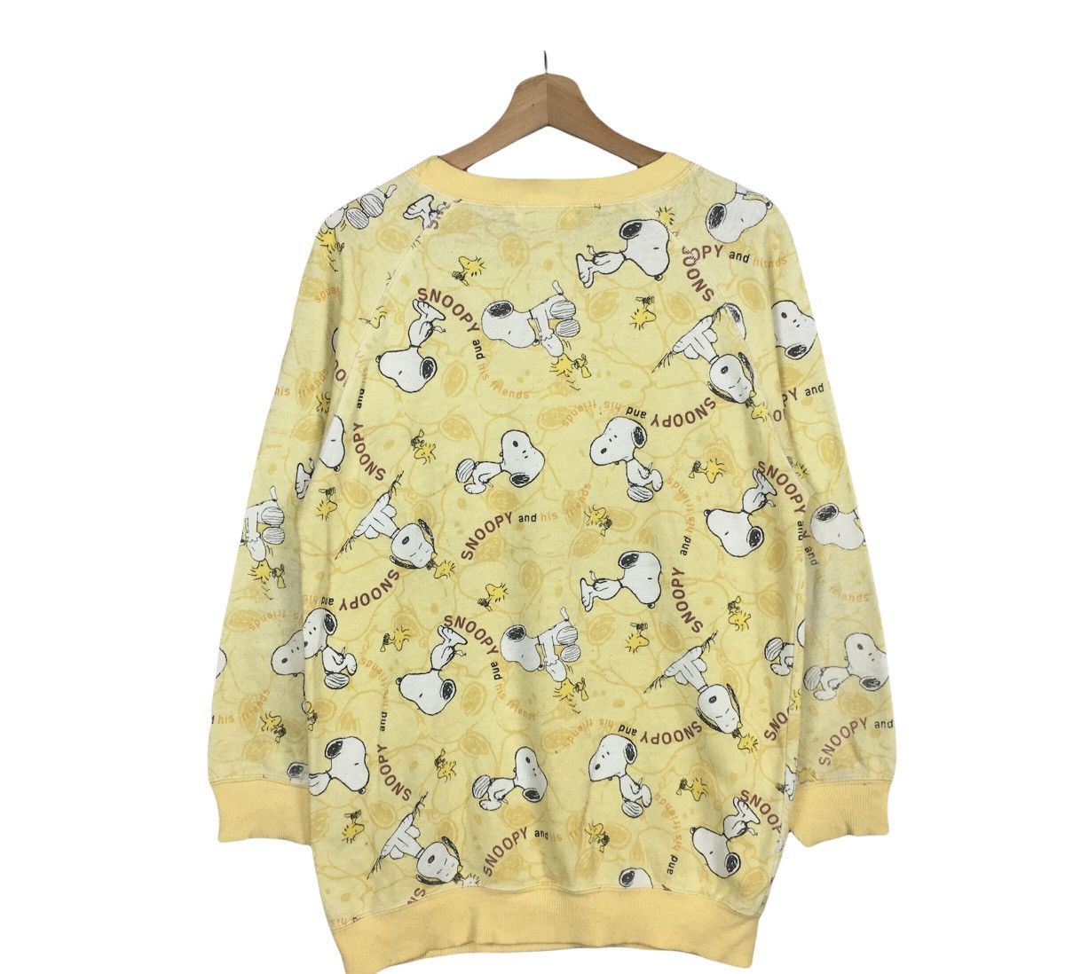Vintage 90s PEANUTS x WOODSTOCK Sweatshirt Full Printed