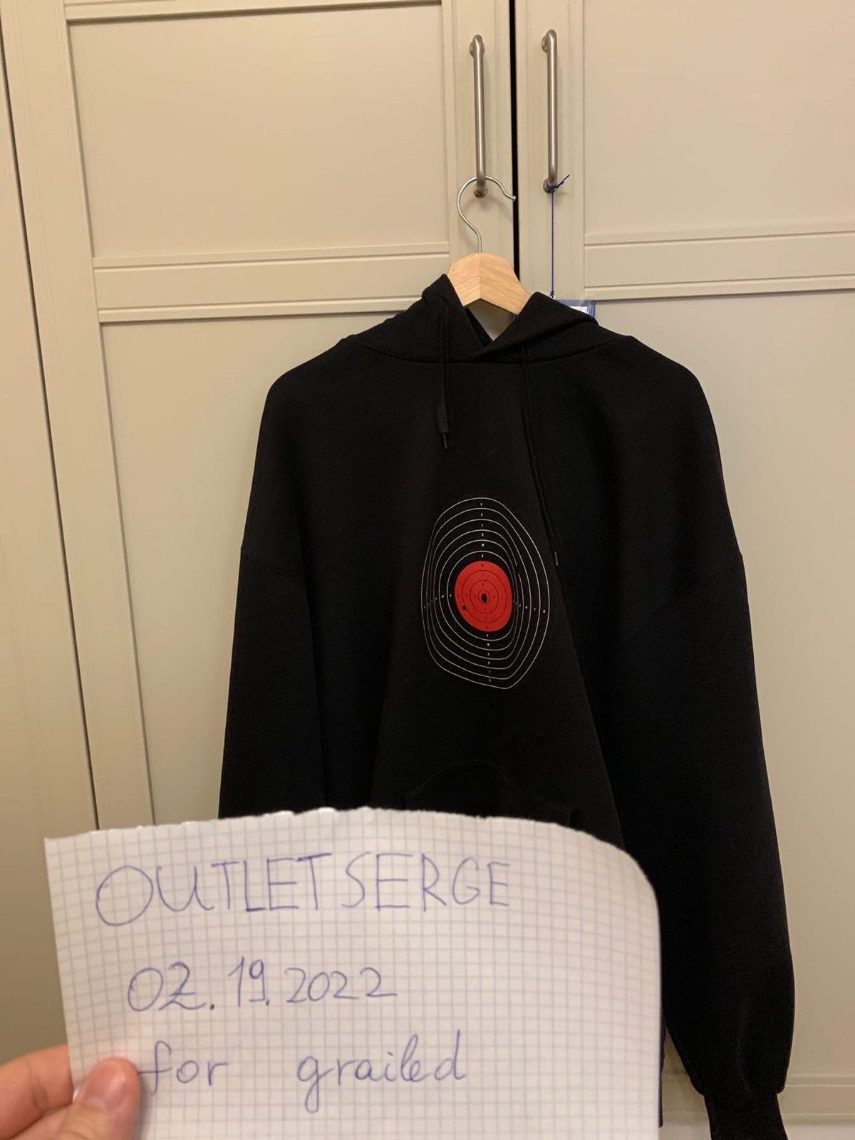 Vetements shop target hoodie