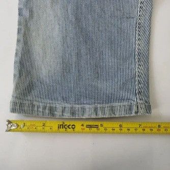 Vintage 💣OFFER VTG IZ FRONTIER Striped Bootcut Design Pants Size US 35 - 15 Thumbnail