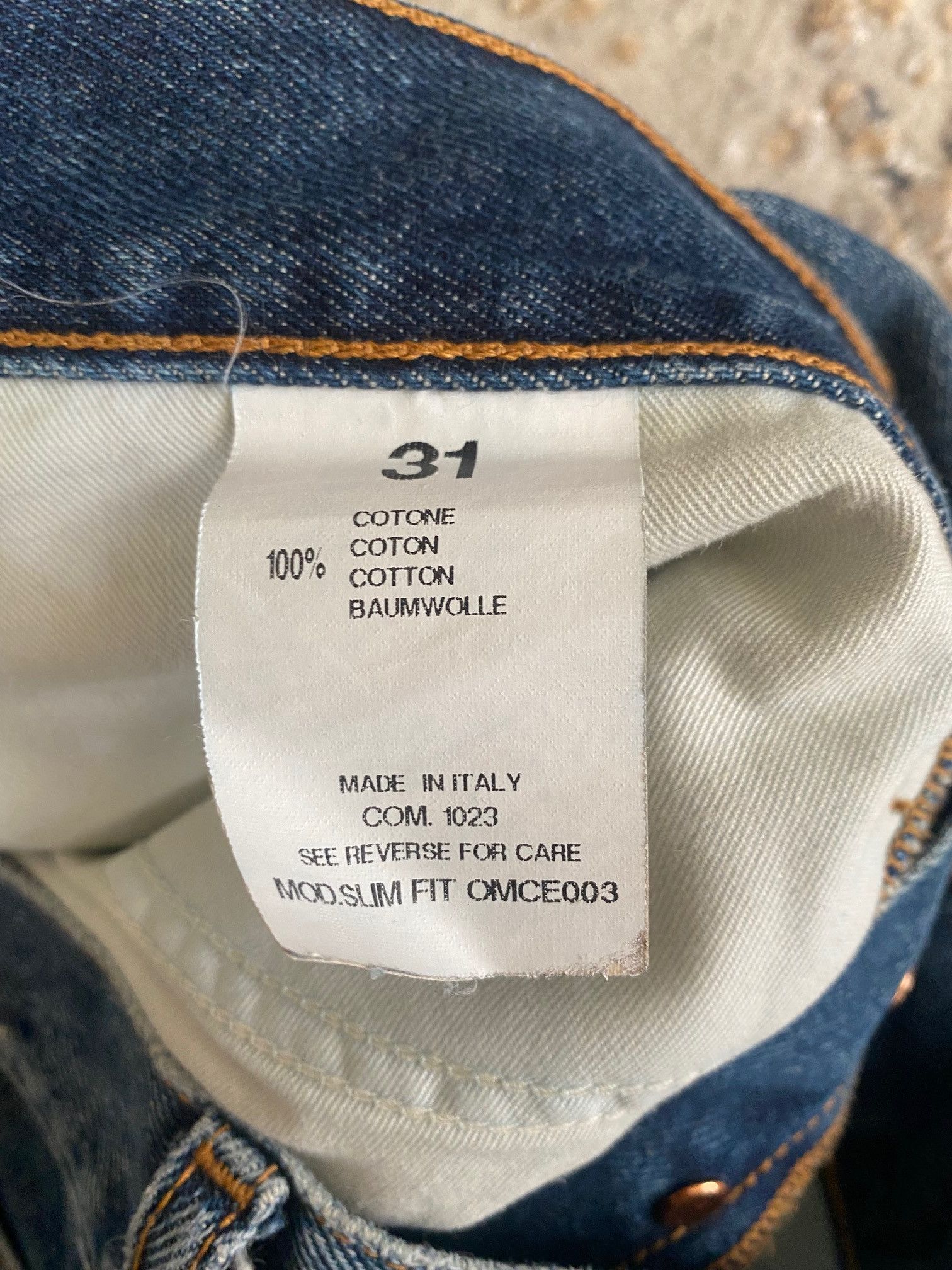 Off White Distressed Rework offers Jeans