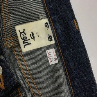 Japanese Brand × Vintage 💣OFFER VTG X-GIRL Custom Star Design Denim Jeans Size US 30 / EU 46 - 12 Thumbnail