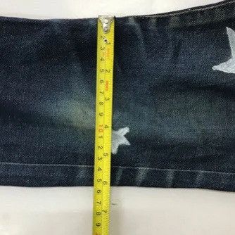 Japanese Brand × Vintage 💣OFFER VTG X-GIRL Custom Star Design Denim Jeans Size US 30 / EU 46 - 10 Thumbnail