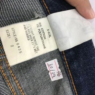 Japanese Brand × Vintage 💣OFFER VTG X-GIRL Custom Star Design Denim Jeans Size US 30 / EU 46 - 13 Thumbnail