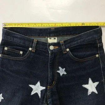 Japanese Brand × Vintage 💣OFFER VTG X-GIRL Custom Star Design Denim Jeans Size US 30 / EU 46 - 7 Thumbnail