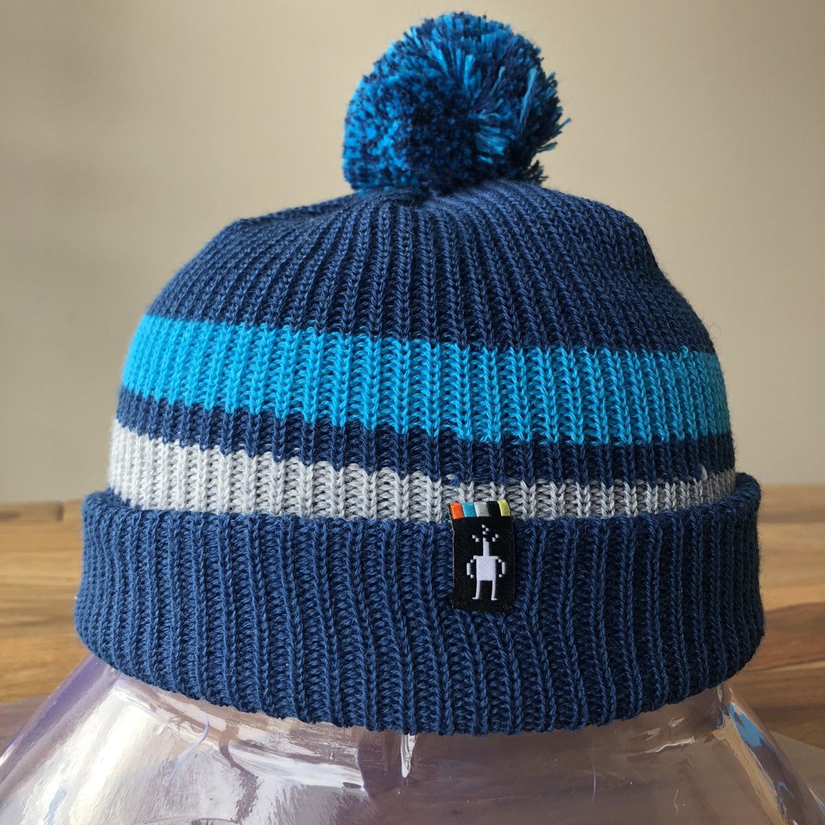 Smartwool SmartWool junior MERINO Beanie BLUE Size ONE SIZE - 1 Thumbnail