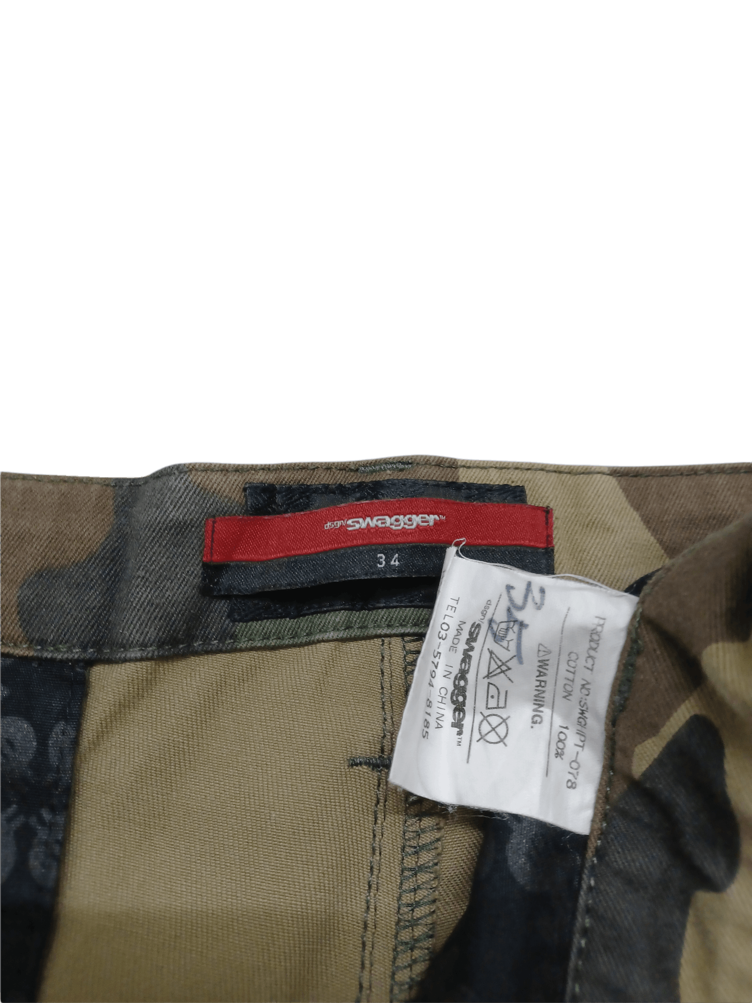 Swagger dsgn japan camo shorts