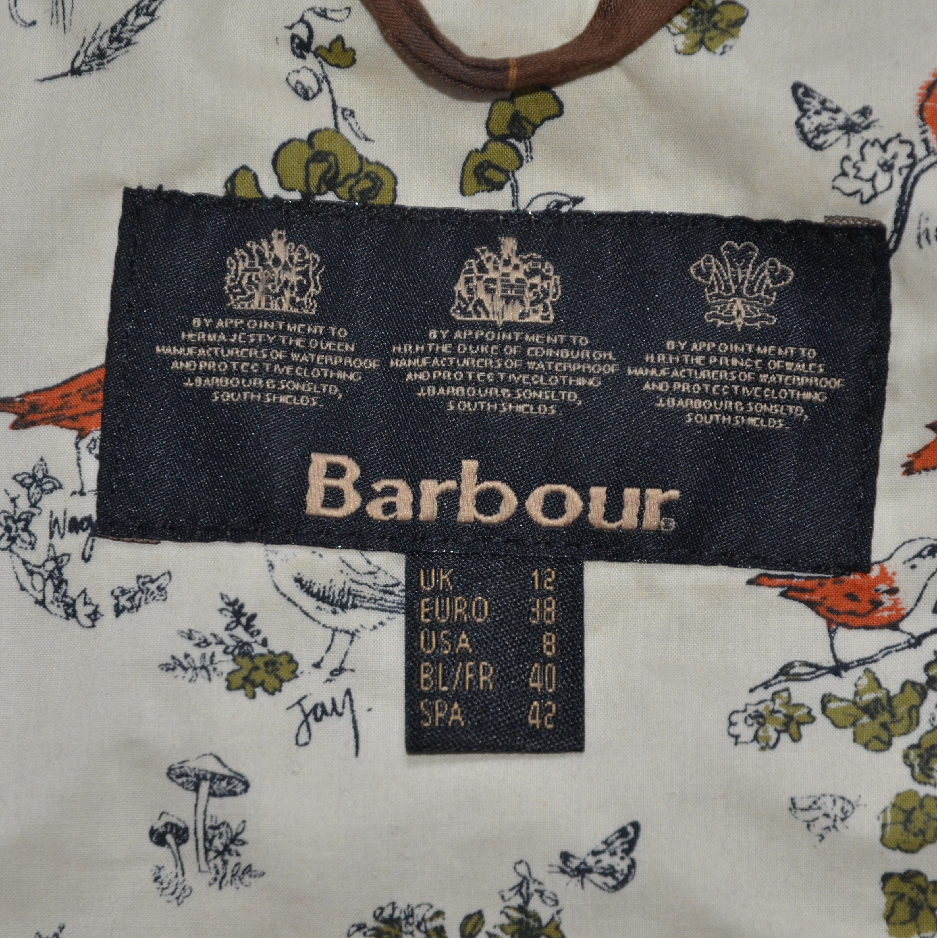Barbour Barbour Lambley Women Wax Jacket Waterproof Casual England Size US M / EU 48-50 / 2 - 12 Thumbnail