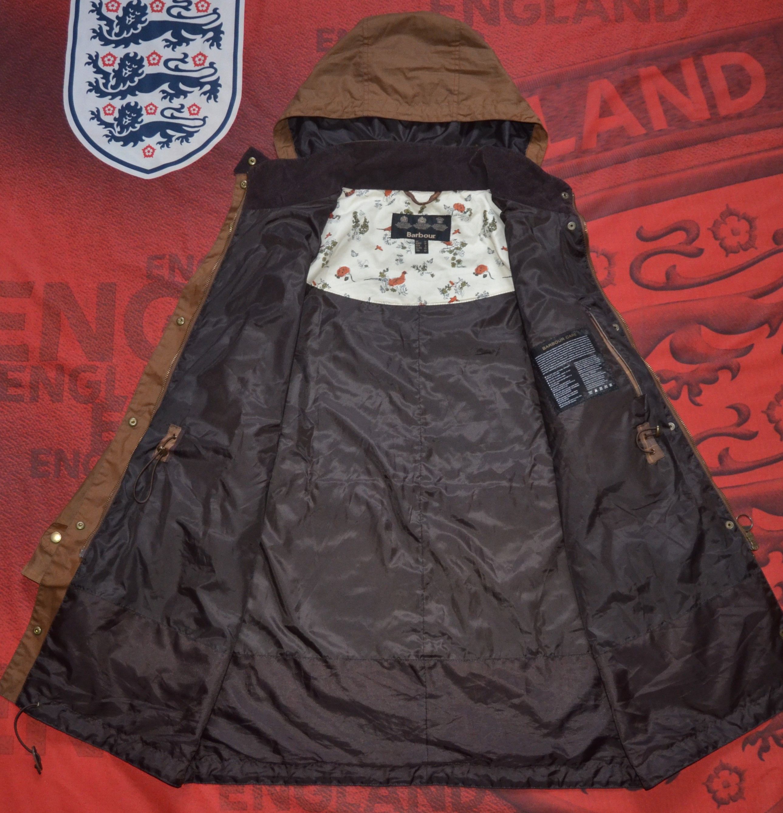 Barbour Barbour Lambley Women Wax Jacket Waterproof Casual England Size US M / EU 48-50 / 2 - 10 Thumbnail