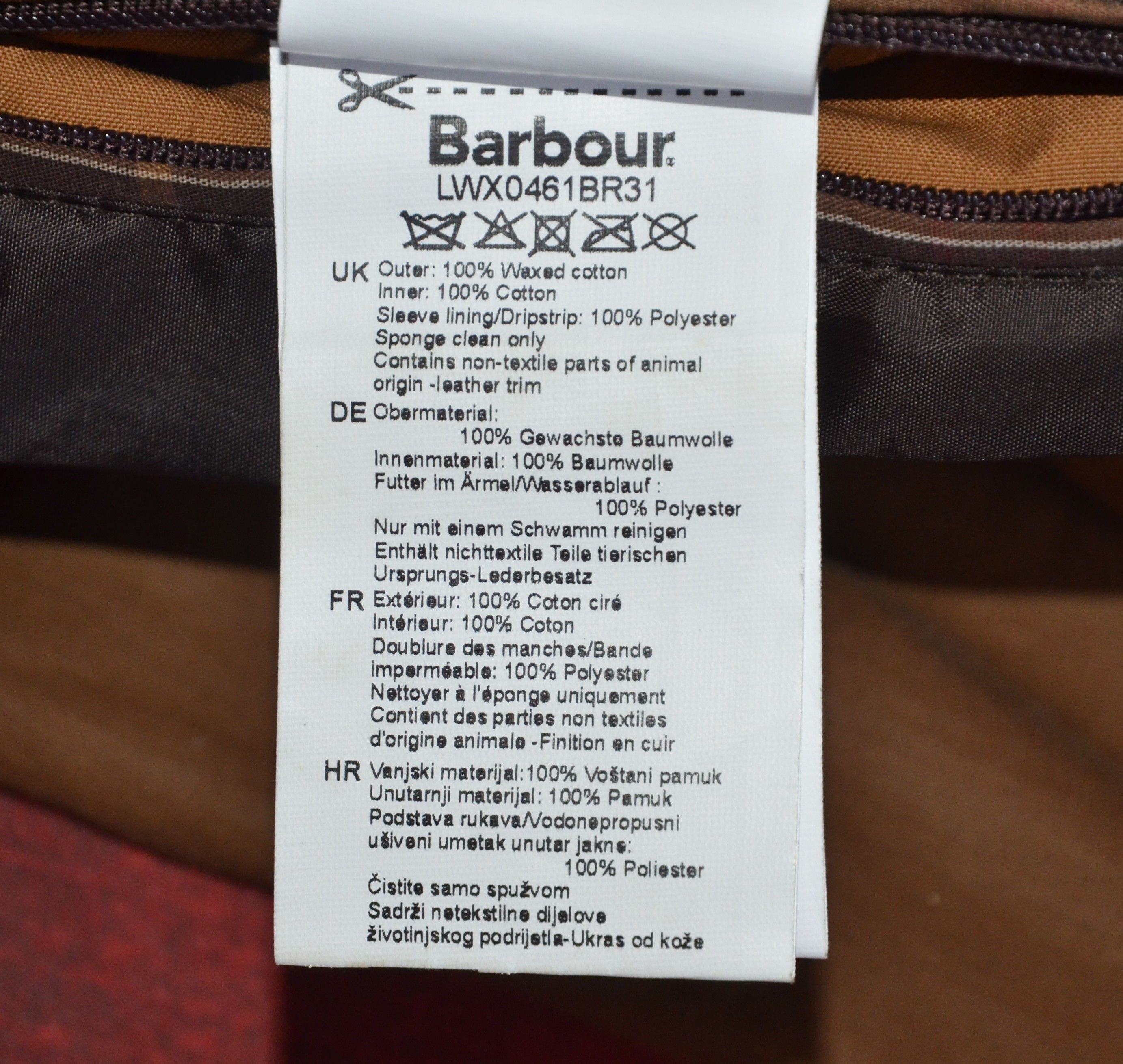 Barbour Barbour Lambley Women Wax Jacket Waterproof Casual England Size US M / EU 48-50 / 2 - 15 Thumbnail