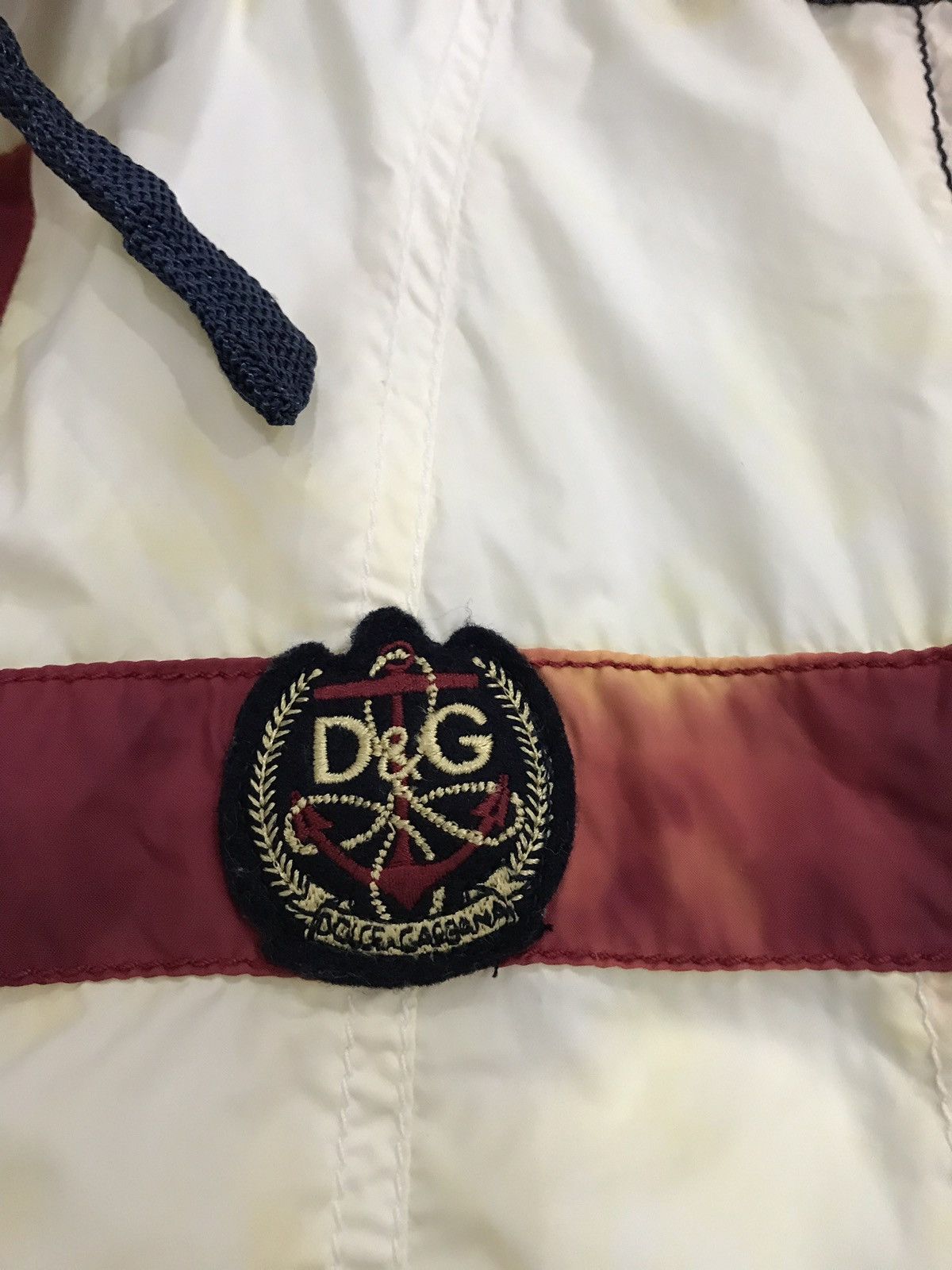 Dolce & Gabbana × Vintage Dolce & Gabana Nylon Jacket VeryWorn Condition Size US M / EU 48-50 / 2 - 14 Thumbnail