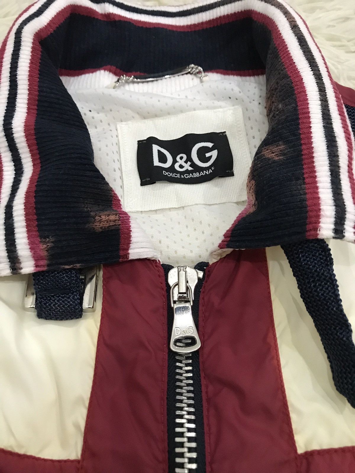 Dolce & Gabbana × Vintage Dolce & Gabana Nylon Jacket VeryWorn Condition Size US M / EU 48-50 / 2 - 15 Thumbnail