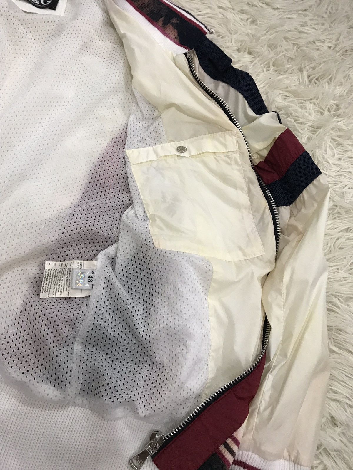 Dolce & Gabbana × Vintage Dolce & Gabana Nylon Jacket VeryWorn Condition Size US M / EU 48-50 / 2 - 22 Thumbnail