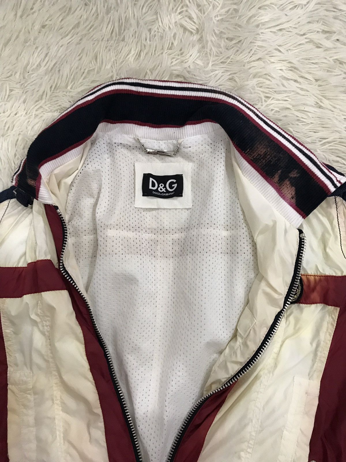 Dolce & Gabbana × Vintage Dolce & Gabana Nylon Jacket VeryWorn Condition Size US M / EU 48-50 / 2 - 11 Thumbnail