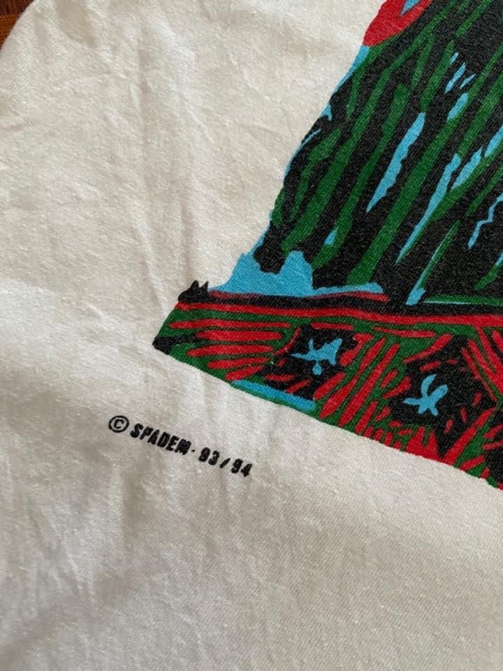 Vintage Vintage 93/94 Picasso Art T-Shirt Size US L / EU 52-54 / 3 - 6 Thumbnail