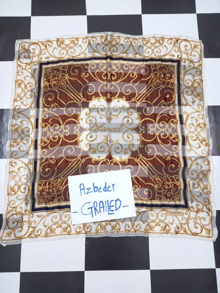 Lancel Lancel Paris Silk Scarf Size ONE SIZE - 1 Thumbnail