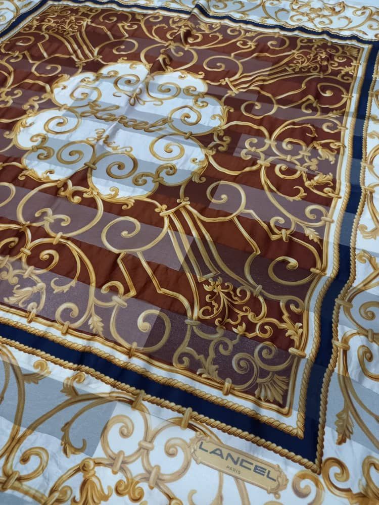 Lancel Lancel Paris Silk Scarf Size ONE SIZE - 3 Thumbnail
