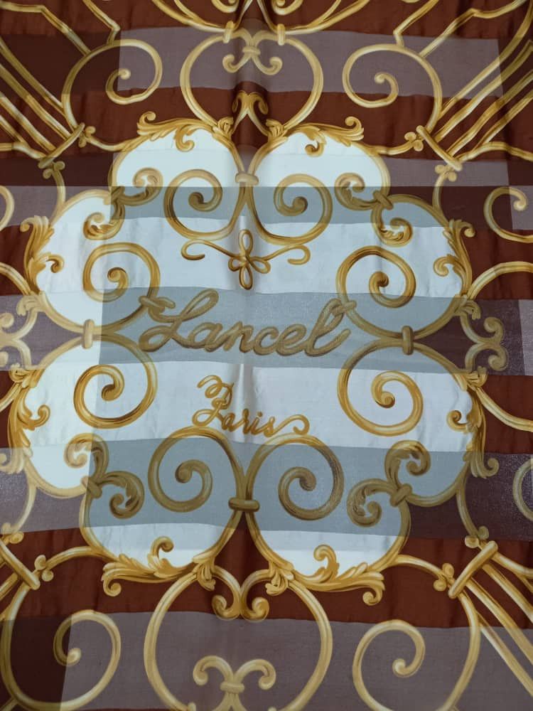 Lancel Lancel Paris Silk Scarf Size ONE SIZE - 6 Thumbnail