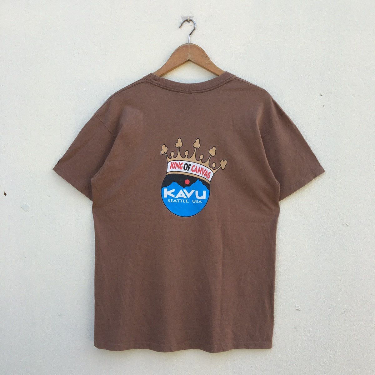 KAVU × Vintage RARE‼️Vintage KAVU OUTDOOR BIG LOGO T-shirt Size US L / EU 52-54 / 3 - 1 Thumbnail