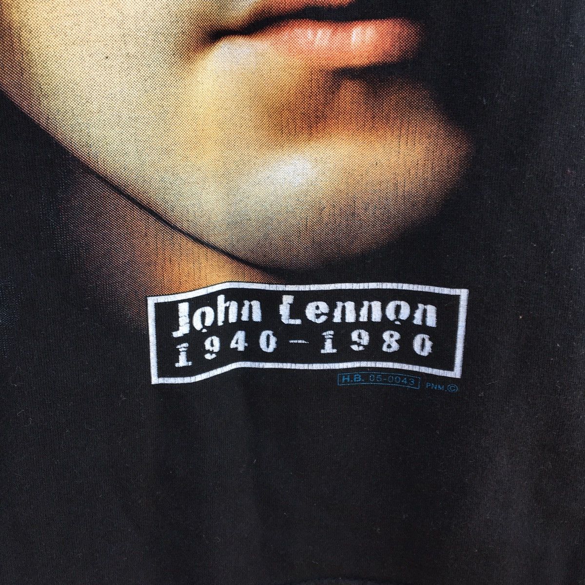 Band Tees × Vintage RARE‼️Vintage JOHN LENNON BIG FACE PRINT T-shirt Size US L / EU 52-54 / 3 - 6 Thumbnail