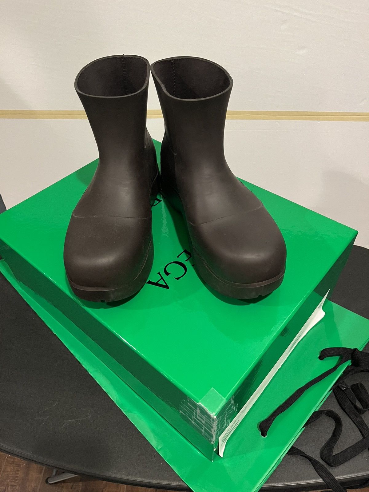 Bottega Veneta Bottega Veneta Puddle Boots 41 Fondente Size US 8.5 / EU 41-42 - 1 Thumbnail