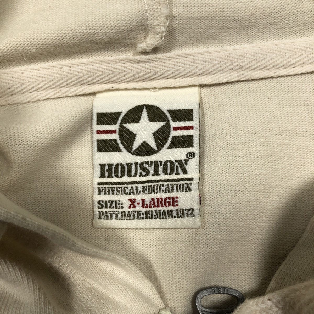 Japanese Brand Houston Elbow Patches Zip Up Hoodie Size US XL / EU 56 / 4 - 9 Thumbnail
