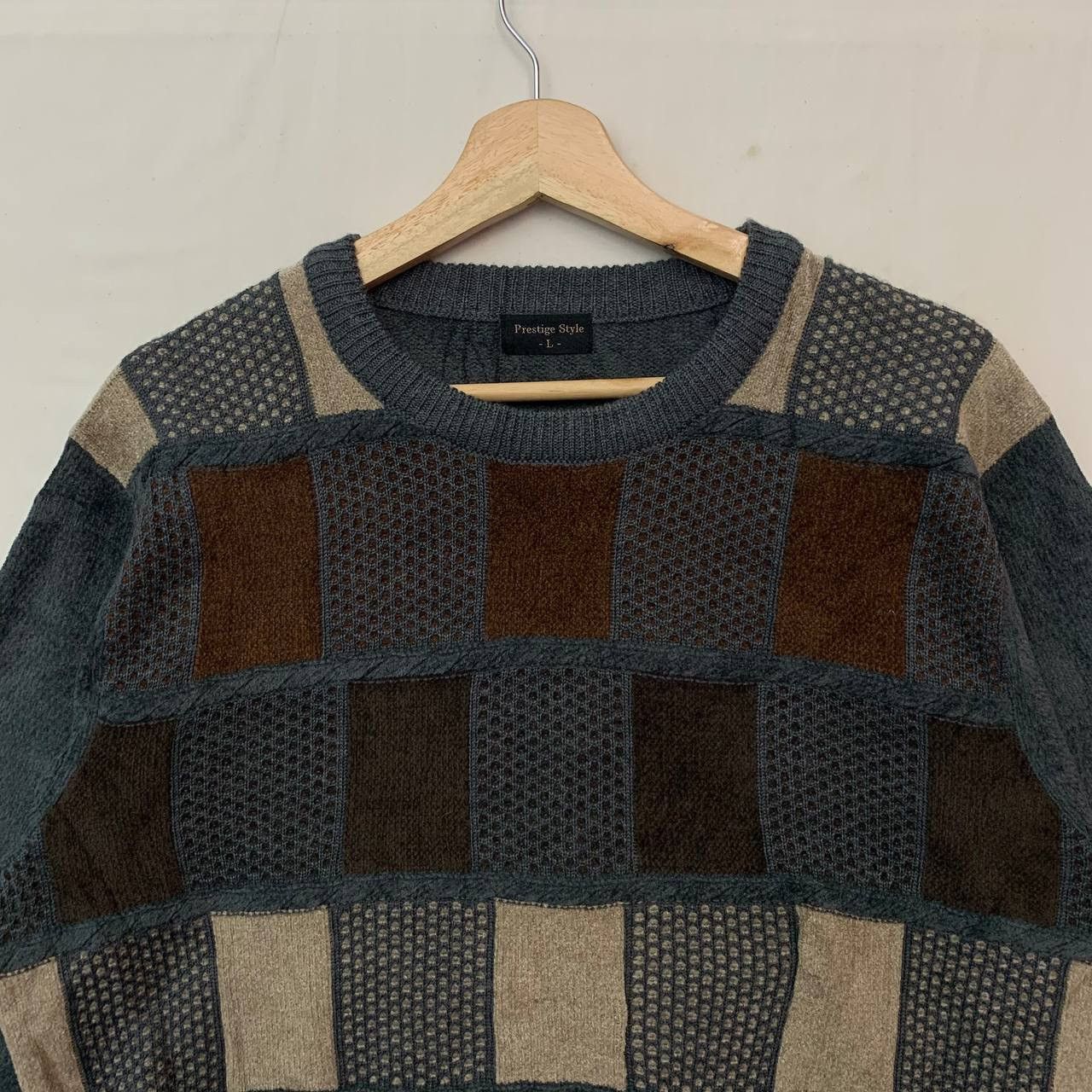 Aran Isles Knitwear Vintage Prestige Style Knitwear Sweatshirt Size US L / EU 52-54 / 3 - 2 Thumbnail
