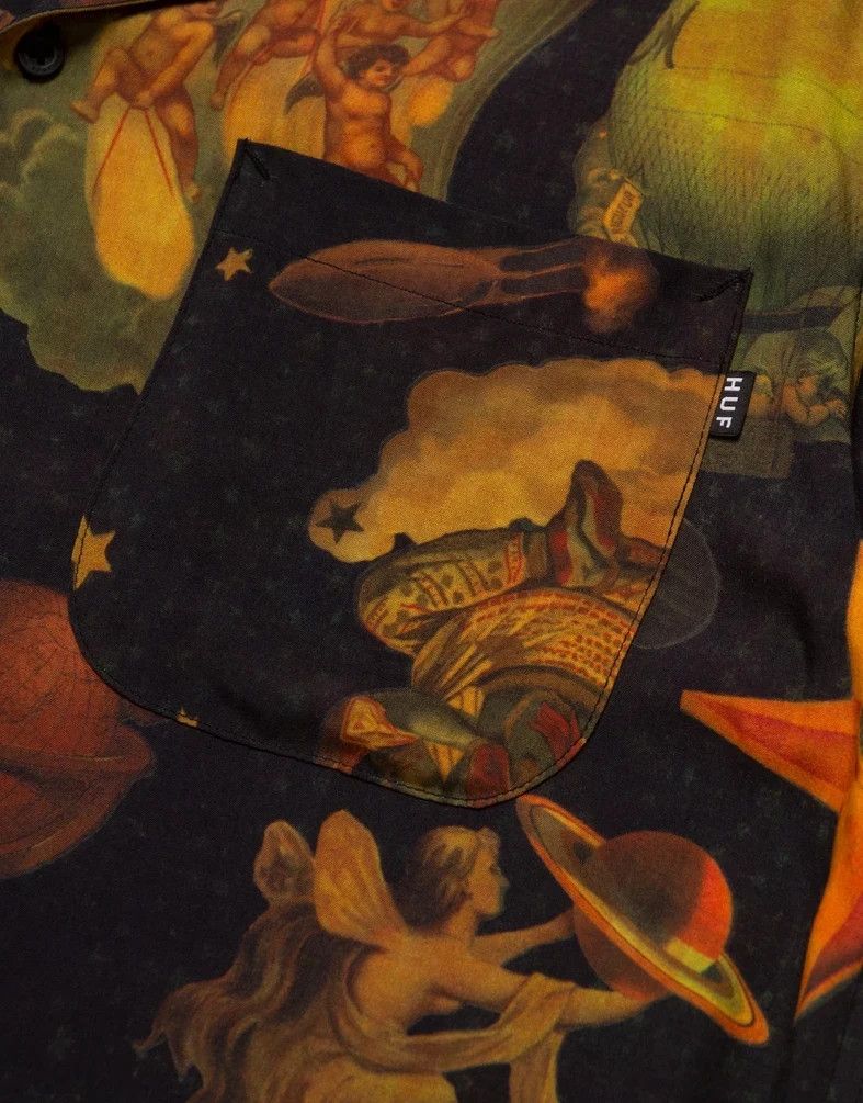 Rare HUF x Smashing Pumpkins Tonight Tonight Woven Shirt