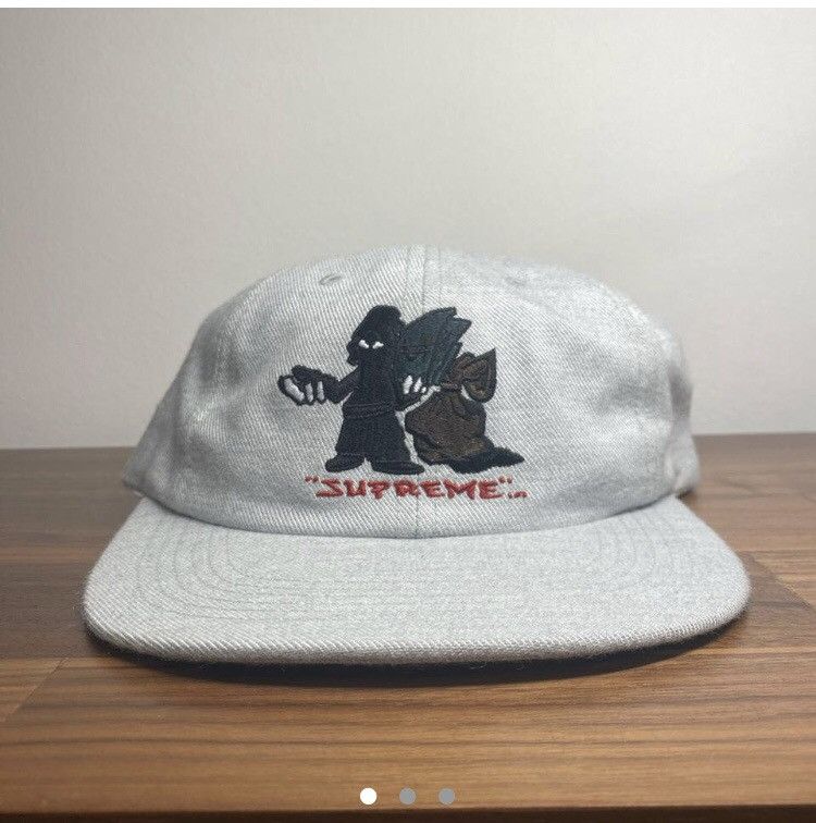 Supreme supreme grim reaper 6 panel hat | Grailed