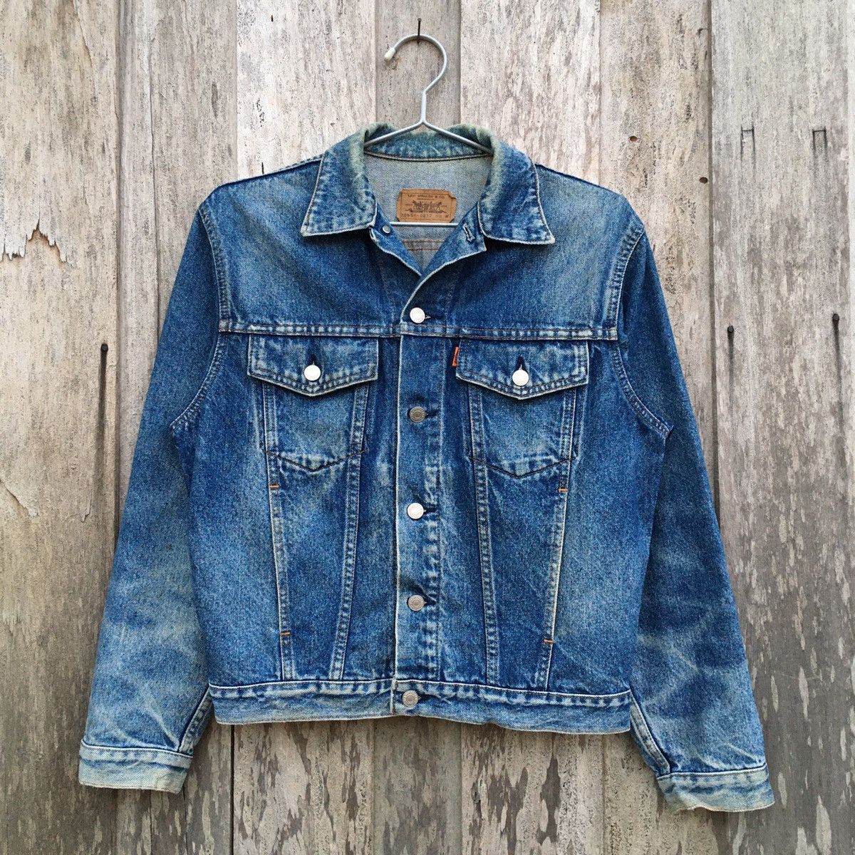 Levi's Vintage Levi’s Strauss & Co. Denim Trucker Jacket Size US M / EU 48-50 / 2 - 1 Thumbnail