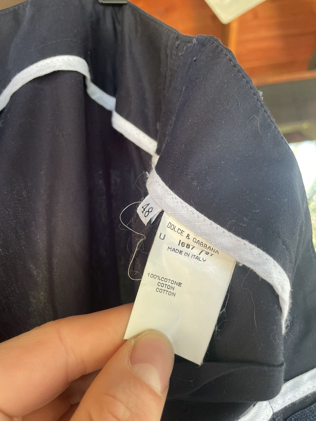 Dolce & Gabbana Zipper Pants Size US 32 / EU 48 - 8 Thumbnail