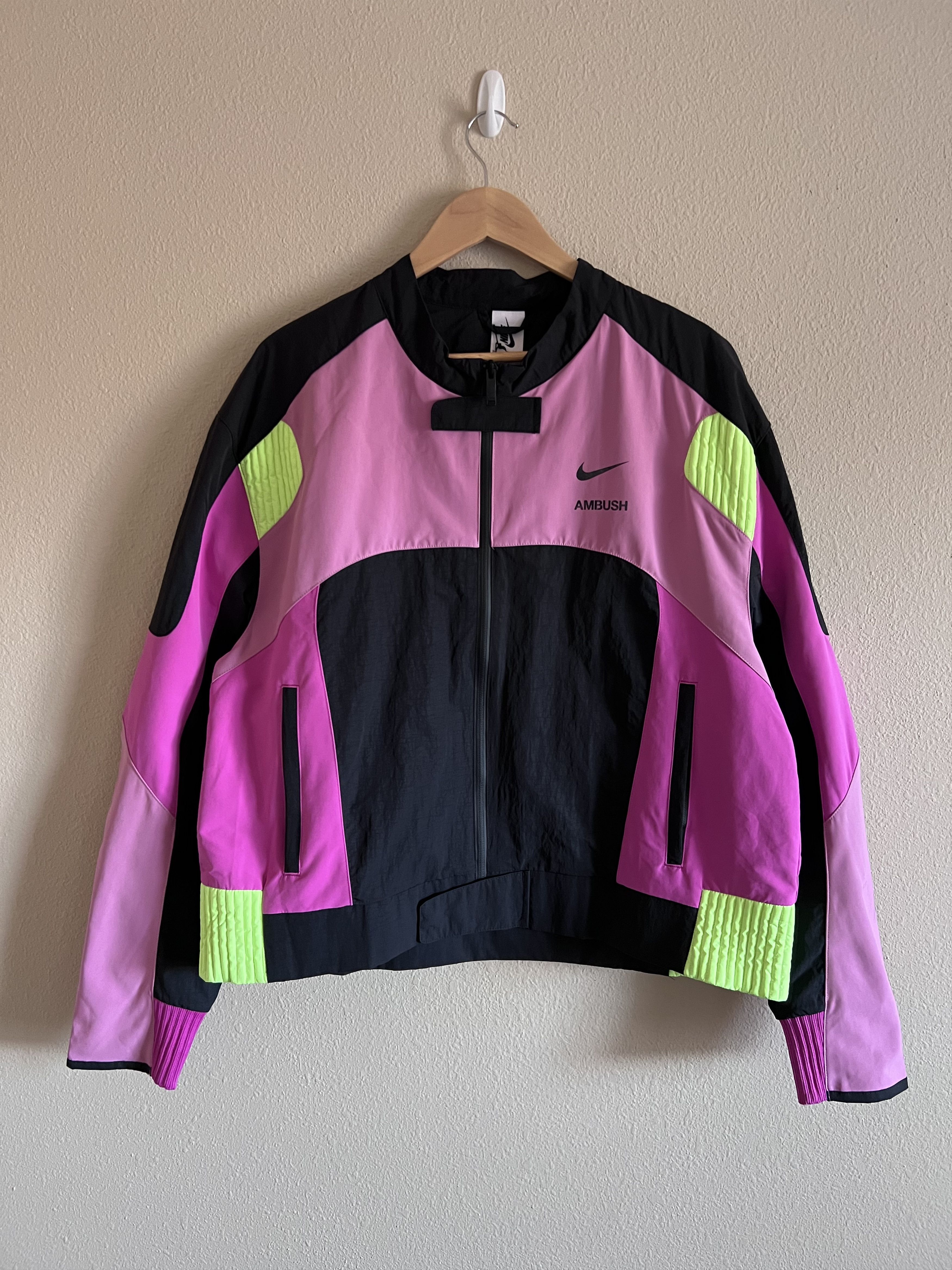 Ambush Design × Nike Nike Ambush Motorcycle Jacket Pink | Grailed