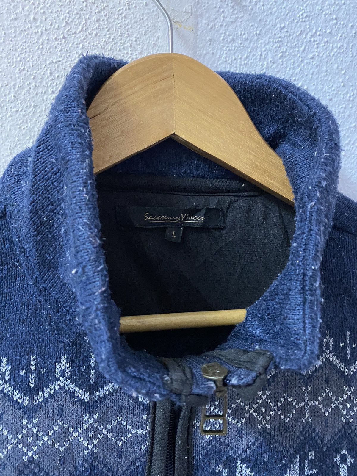Yohji Yamamoto Y’saccs Saccnny Fleece Vest Jacket Size US L / EU 52-54 / 3 - 2 Thumbnail