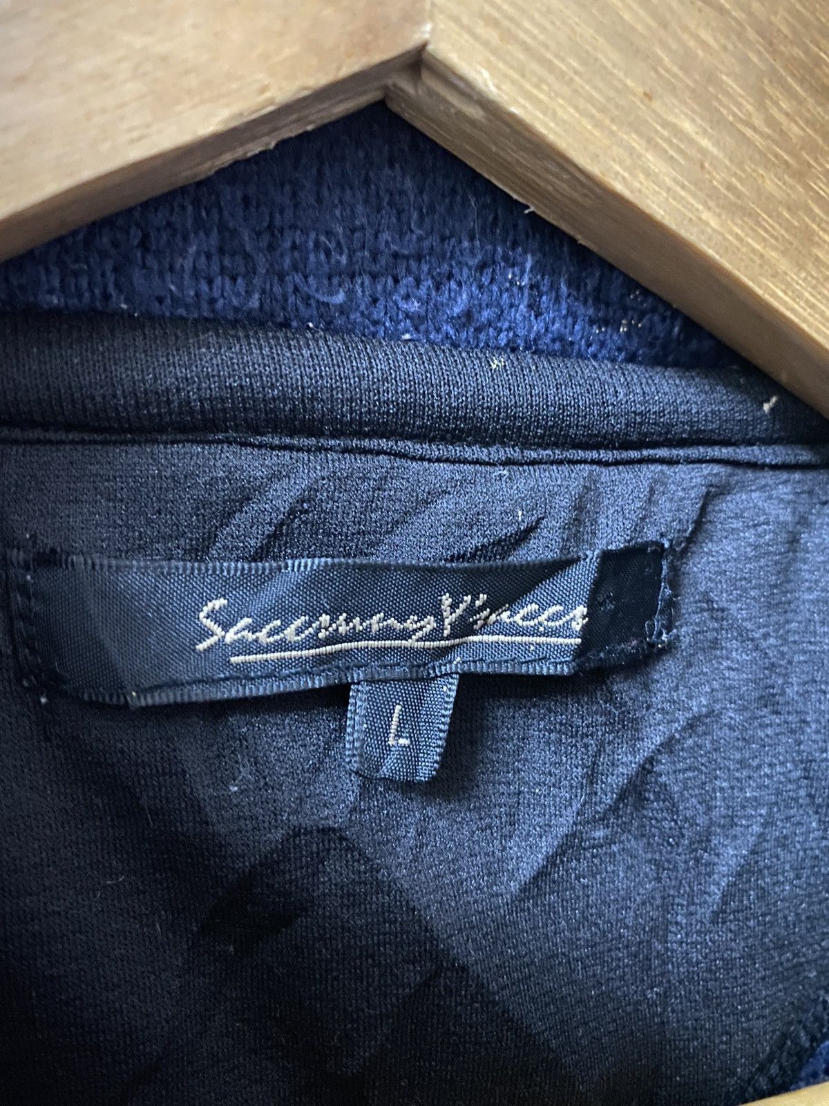 Yohji Yamamoto Y’saccs Saccnny Fleece Vest Jacket Size US L / EU 52-54 / 3 - 7 Thumbnail