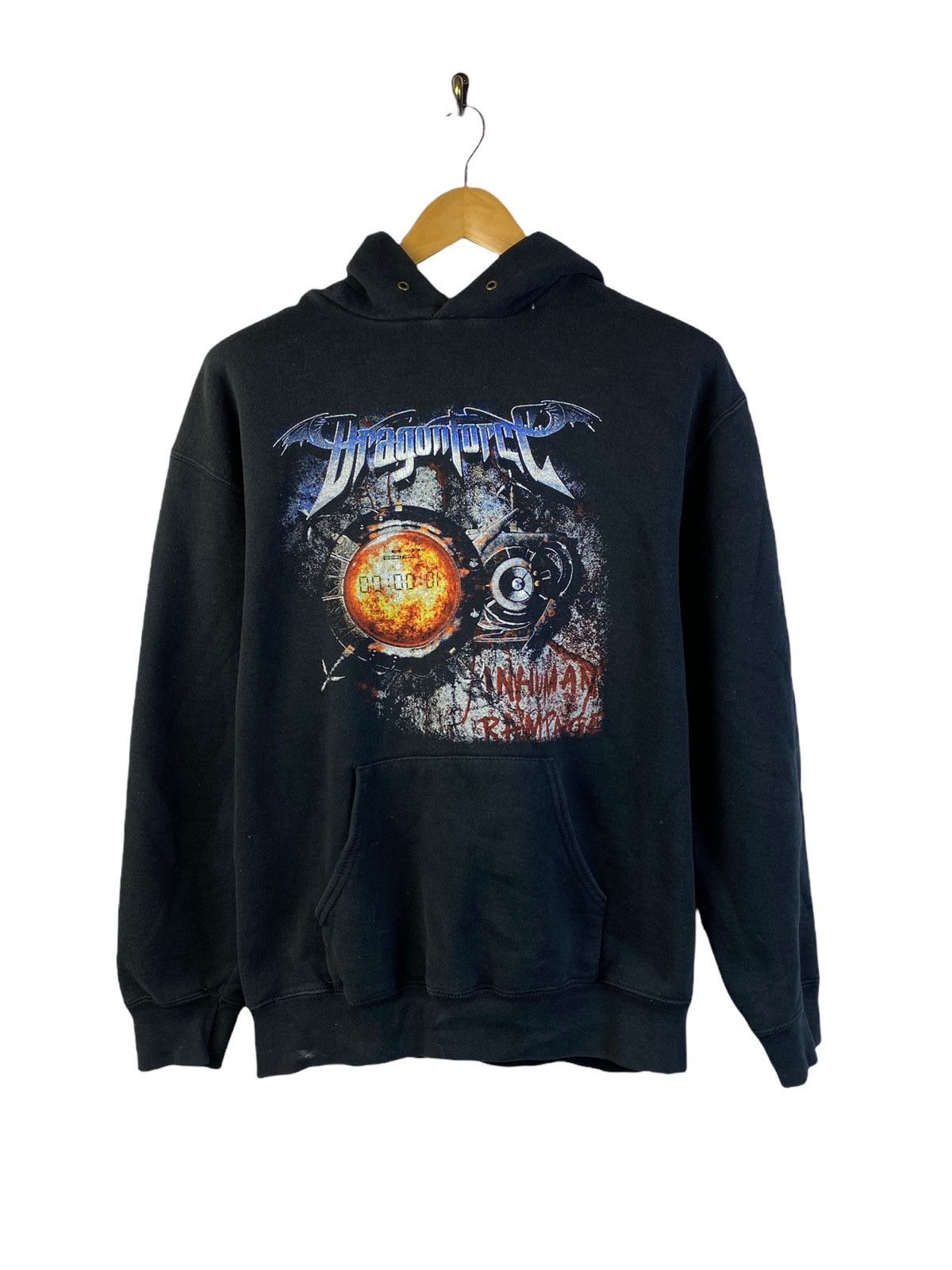 Rock Band Vintage Vintage Dragonforce 2006 Hoodie Grailed