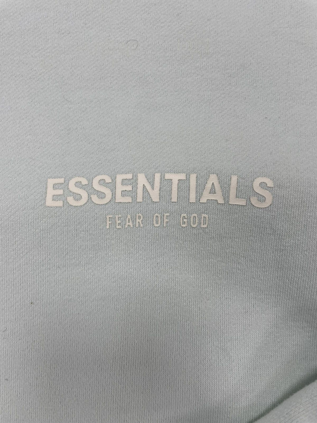 Fear of God Fear of God Essentials Mint Logo Hoodie Size US M / EU 48-50 / 2 - 4 Thumbnail