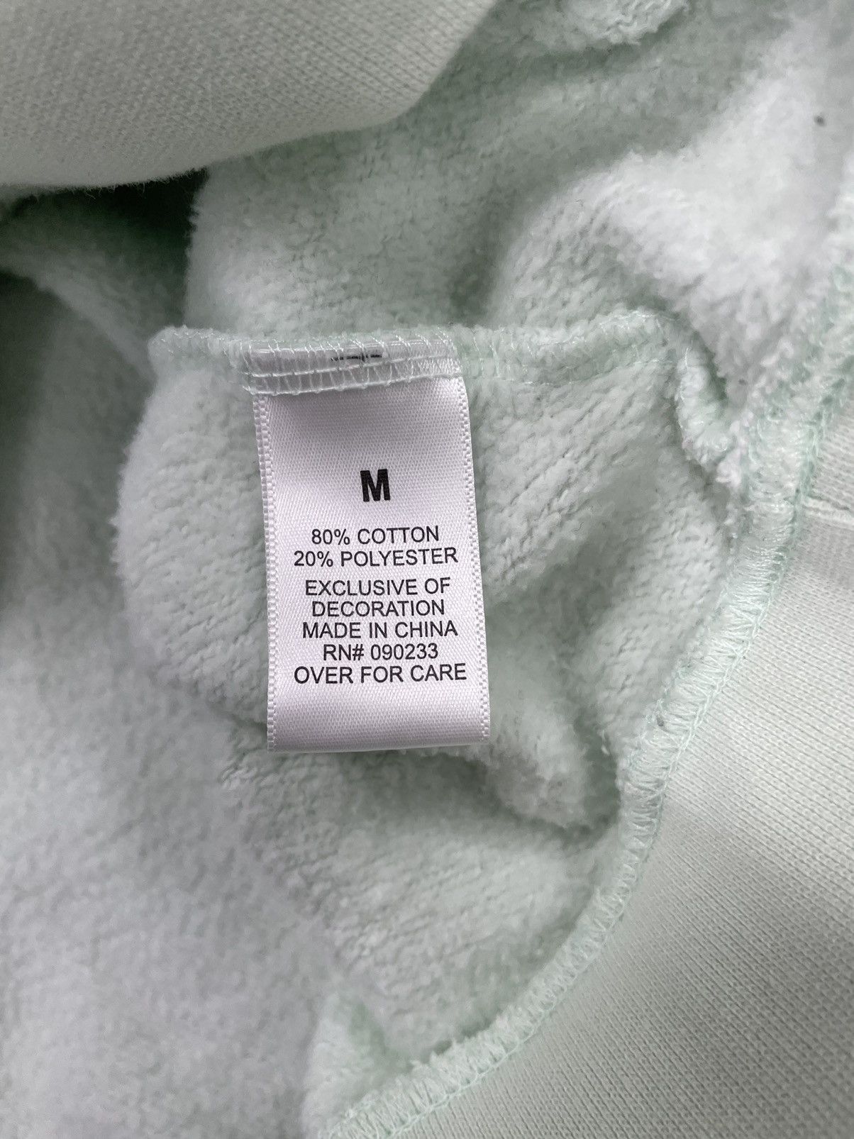 Fear of God Fear of God Essentials Mint Logo Hoodie Size US M / EU 48-50 / 2 - 13 Thumbnail
