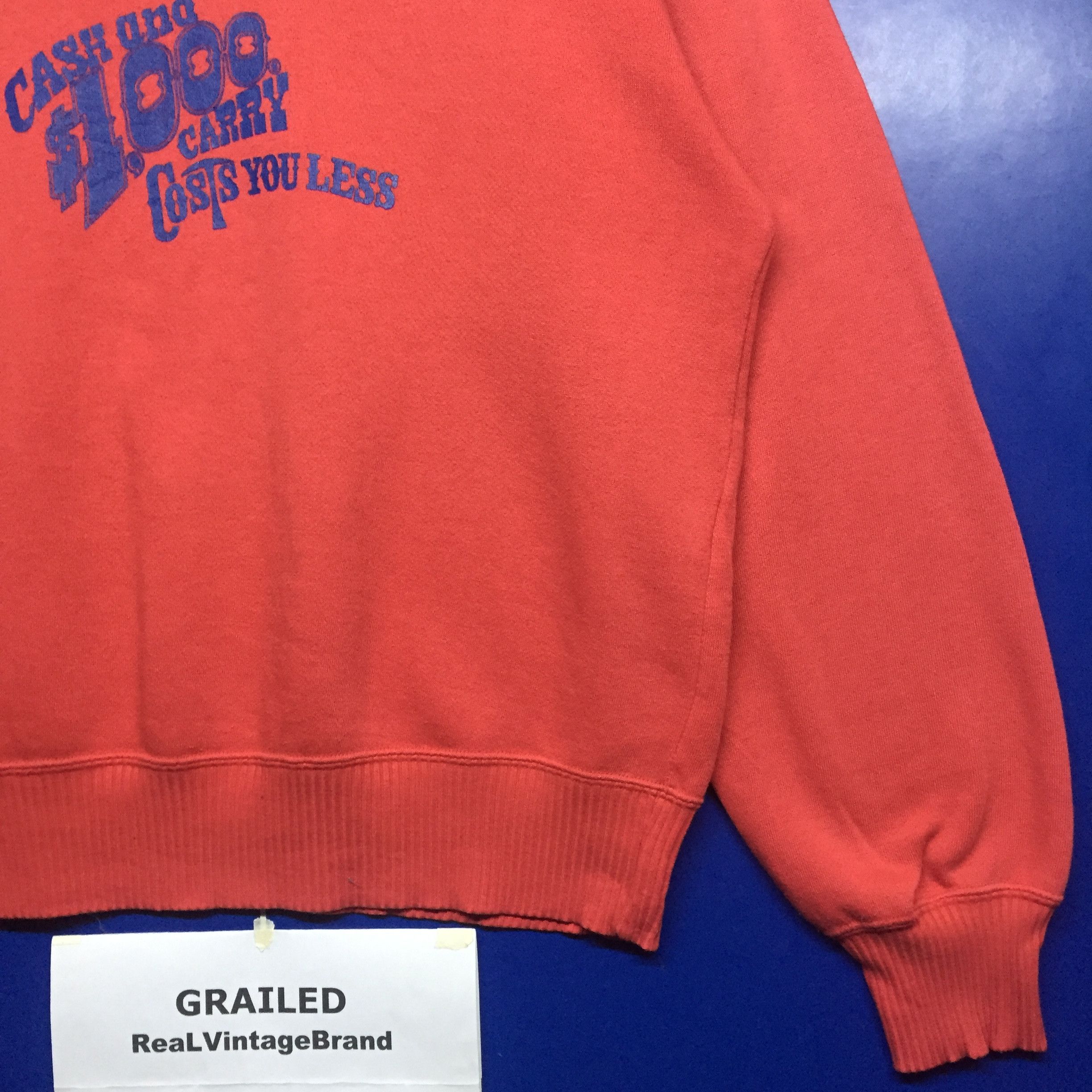 Japanese Brand × Vintage Vintage Freedy Livery Cash and $1000 Spell Out Sweatshirt Size US M / EU 48-50 / 2 - 3 Thumbnail