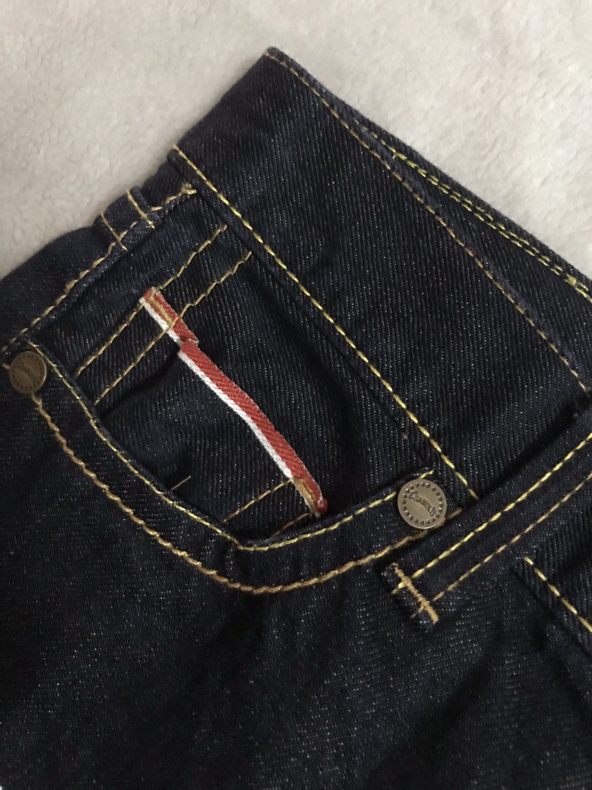 Designer Co&Lu Selvedge Authentic Special Denim High Quality Size US 30 / EU 46 - 11 Thumbnail